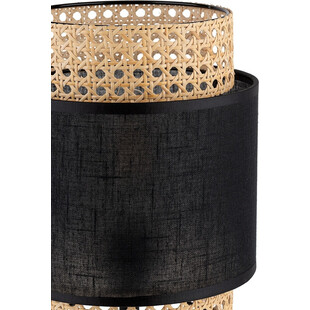 Lampa Nocna Rattan Boho Czarna | TK Lighting - Elegancki Design