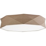 Plafon Kantoor TK Lighting | Beżowy, Materiałowy | Kup Teraz
