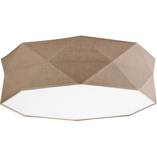 Plafon z abażurem Kantoor 52cm naturalny TK Lighting
