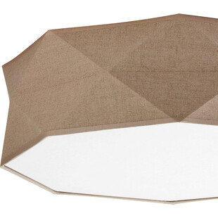 Plafon z abażurem Kantoor 52cm naturalny TK Lighting
