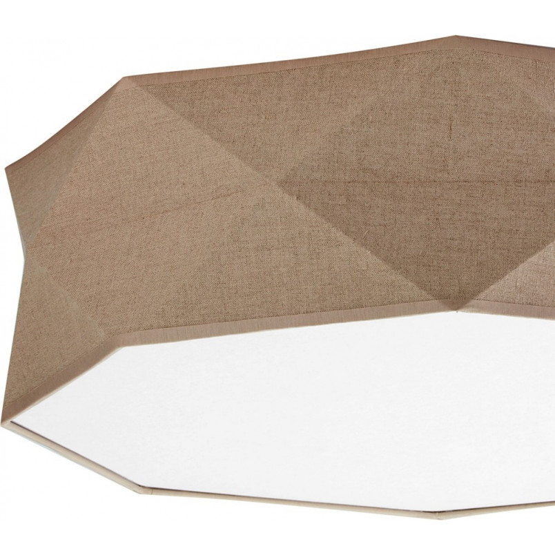 Plafon Kantoor TK Lighting | Beżowy, Materiałowy | Kup Online