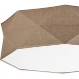 Plafon Kantoor TK Lighting | Beżowy, Materiałowy | Kup Online