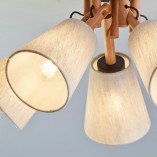 Lampa sufitowa Vaio | 5 kloszy, boho | TK Lighting