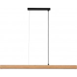 Lampa Wisząca Drewniana Rollo LED 96cm | TK Lighting