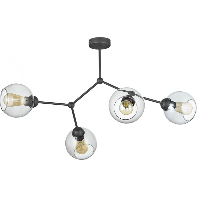 Lampa sufitowa Fairy IV grafitowa - TK Lighting | Eleganckie oświetlenie