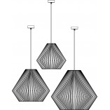 Lampa wisząca Diamond | Sklejka, geometria | PlyStudio