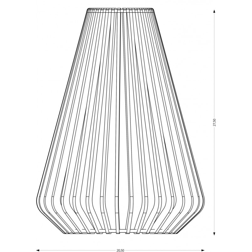 Lampa wisząca Aztec | Sklejka, Skandynawski Design | PlyStudio