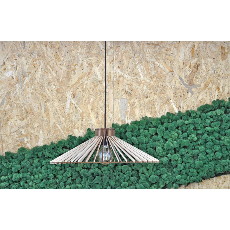 Lampa wisząca drewniana Nonla 50cm | PlyStudio
