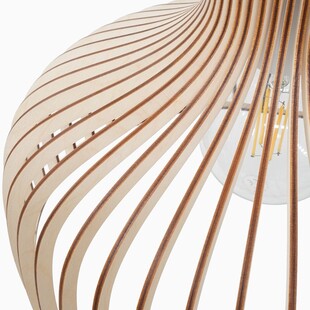 Lampa wisząca Goblet 45cm | Sklejka, Skandynawski Design | PLYstudio
