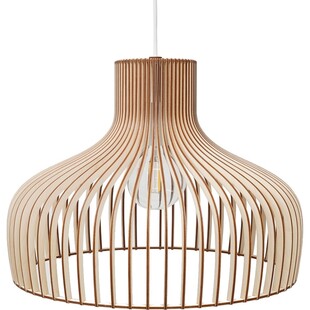 Lampa wisząca Goblet 35cm - Sklejka, Skandynawski Design | PlyStudio