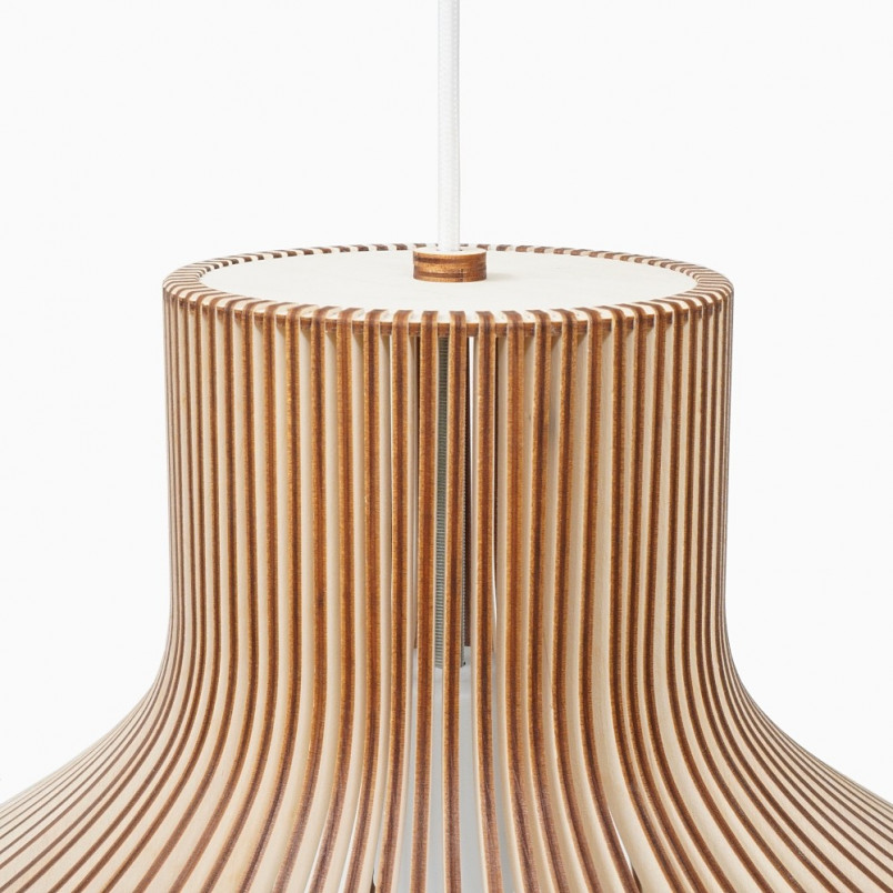 Lampa wisząca drewniana Graal 55cm | PlyStudio - Skandynawski design