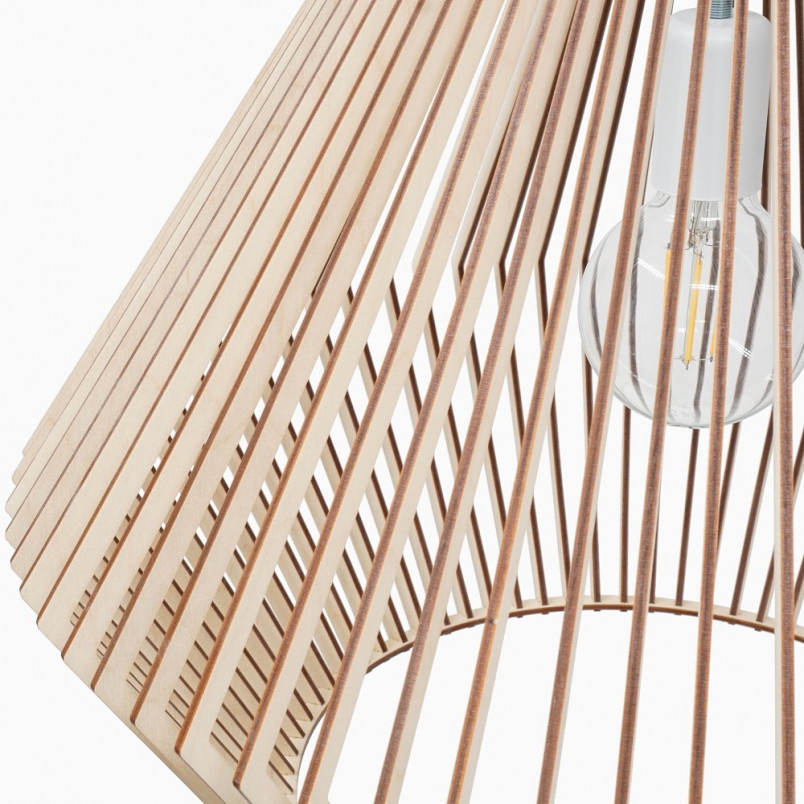 Lampa wisząca Diamond ze sklejki | PlyStudio - Skandynawski Design