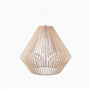 Lampa wisząca Diamond | Sklejka, geometria | PlyStudio