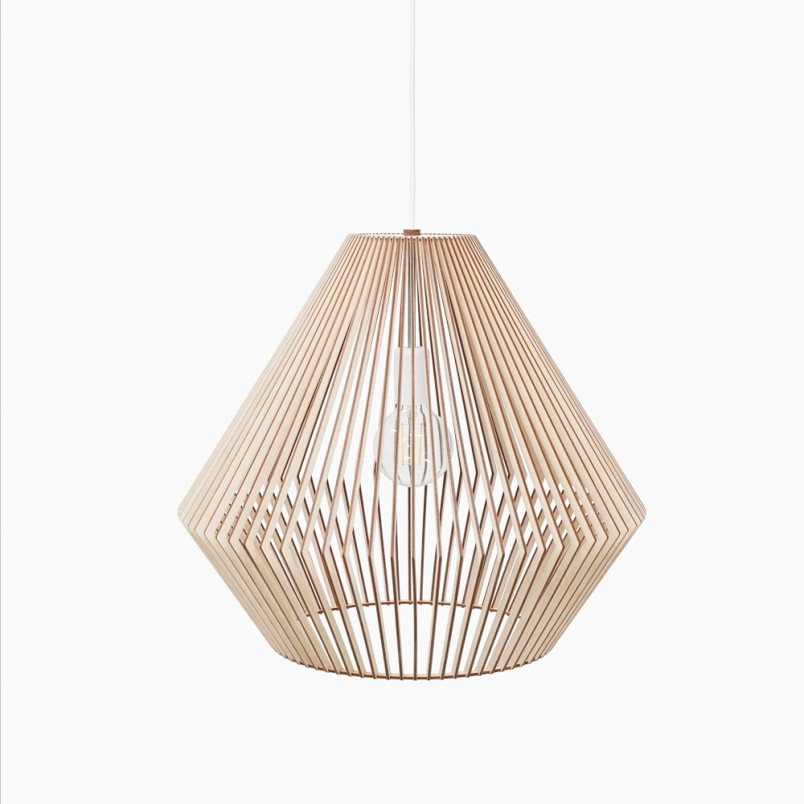 Lampa wisząca Diamond | Sklejka, geometria | PlyStudio