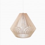 Lampa wisząca Diamond | Sklejka, geometria | PlyStudio
