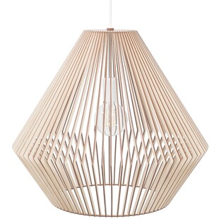 Lampa wisząca Diamond | Sklejka, geometria | PlyStudio