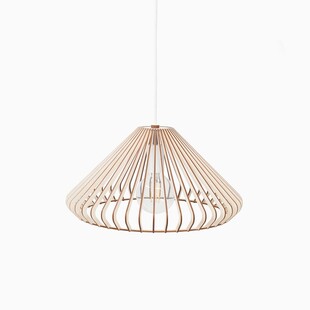 Lampa wisząca Aztec z drewna - PLYstudio | Skandynawski design