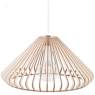 Lampa wisząca Aztec z drewna - PLYstudio | Skandynawski design