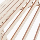 Lampa wisząca Aztec z drewna - PLYstudio | Skandynawski design