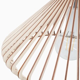 Lampa wisząca Aztec z drewna - PLYstudio | Skandynawski design