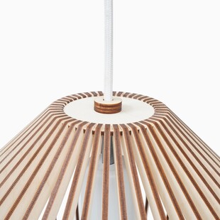 Lampa wisząca Aztec z drewna - PLYstudio | Skandynawski design
