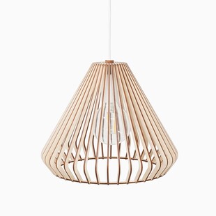 Lampa wisząca drewniana Aztec 33cm | PlyStudio - Skandynawski Design
