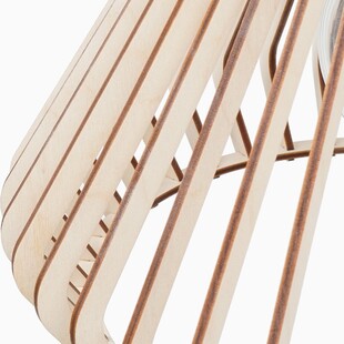 Lampa wisząca drewniana Aztec 33cm | PlyStudio - Skandynawski Design
