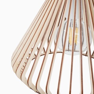 Lampa wisząca drewniana Aztec 33cm | PlyStudio - Skandynawski Design
