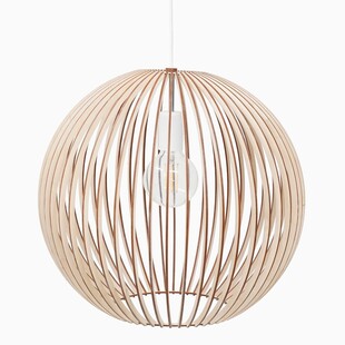 Lampa wisząca Boola z drewna - Sklep PlyStudio