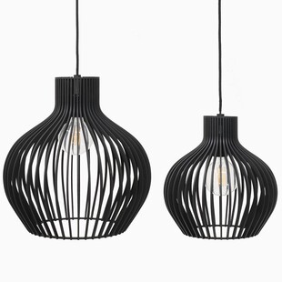 Lampa wisząca czarna Graal 40cm | PlyStudio - Sklep z lampami