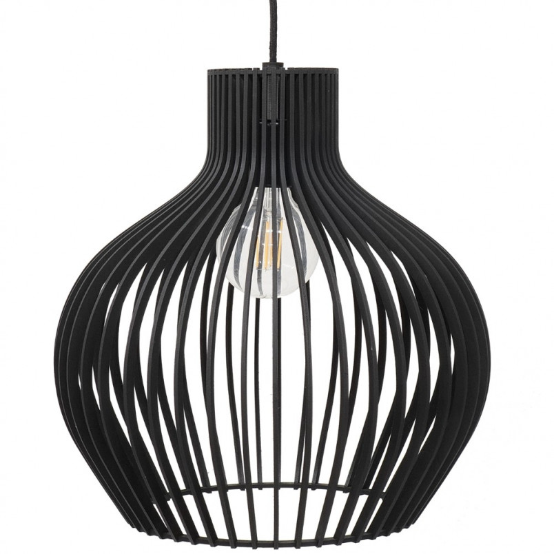 Lampa wisząca czarna Graal 40cm | PlyStudio - Sklep z lampami