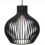 Lampa wisząca czarna Graal 40cm | PlyStudio - Sklep z lampami