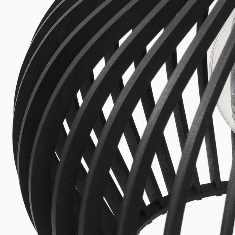 Lampa wisząca czarna Graal 40cm | PlyStudio - Sklep z lampami