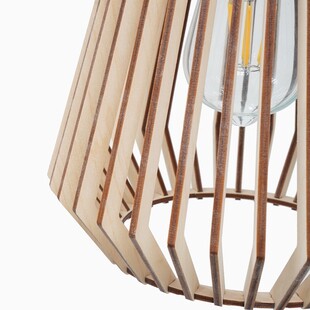 Lampa wisząca Aztec z drewna - PLYstudio | Skandynawski design