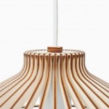 Lampa wisząca Nonla 45cm z drewna - Sklep PLYstudio