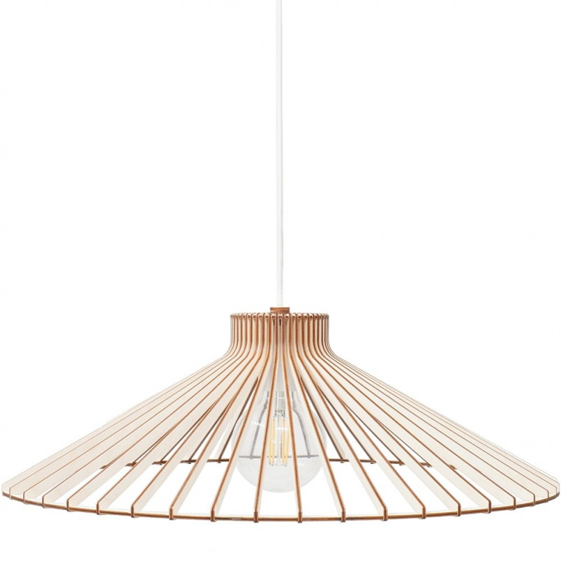 Lampa wisząca Nonla 55cm - Sklejka, Skandynawski Styl | PlyStudio