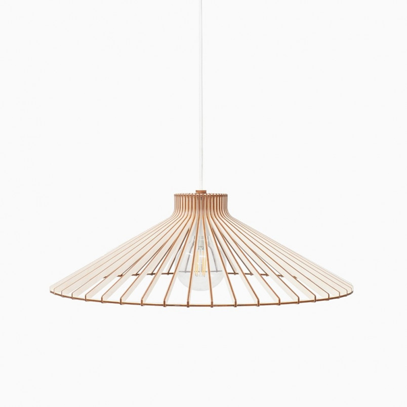 Lampa wisząca Nonla 55cm - Sklejka, Skandynawski Styl | PlyStudio