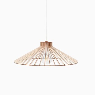 Lampa wisząca ze sklejki Nonla 50cm PLYstudio