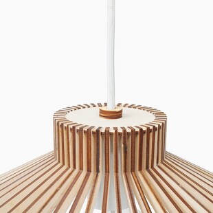 Lampa wisząca drewniana Nonla 50cm | PlyStudio