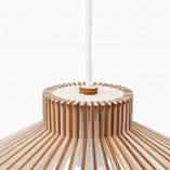 Lampa wisząca drewniana Nonla 50cm | PlyStudio