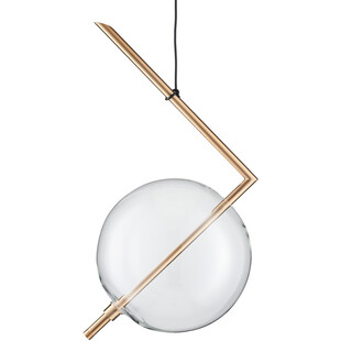 Lampa wisząca szklana kula Amore | Step Into Design