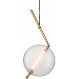 Lampa wisząca szklana kula Amore | Step Into Design