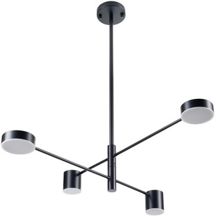 Lampa sufitowa designerska Clex LED IV 100cm czarna Step Into Design
