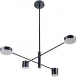 Lampa Sufitowa Clex LED IV 100cm Czarna - Step Into Design