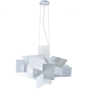 Lampa wisząca designerska Fame 65cm biała Step Into Design