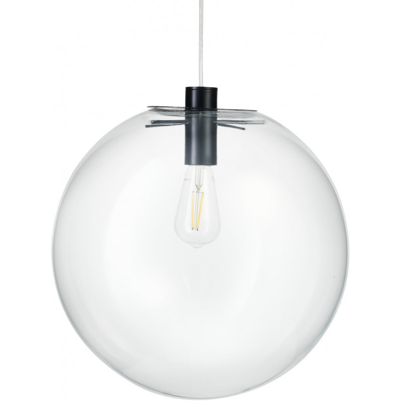 Lampa wisząca Tonda - szklana kula designerska | Step