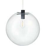 Lampa wisząca Tonda - szklana kula designerska | Step
