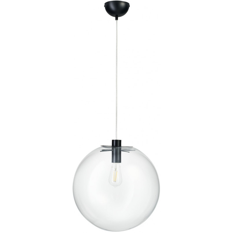 Lampa wisząca Tonda - szklana kula designerska | Step