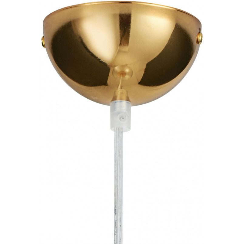 Lampa wisząca Tonda - szklana kula, złoto | Step Design
