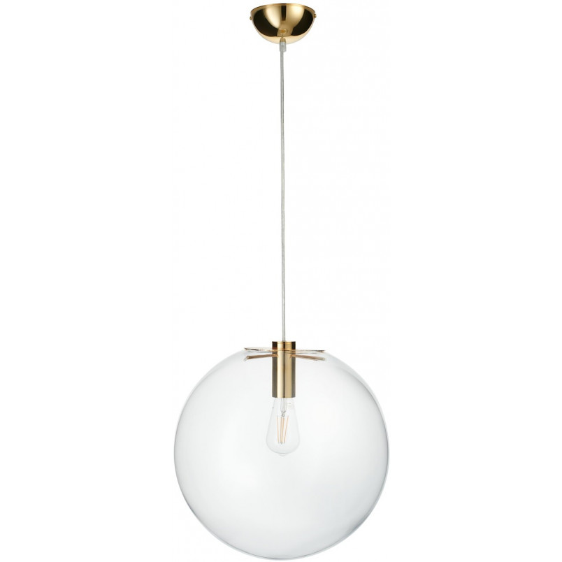 Lampa wisząca Tonda - szklana kula, design Step | Kup online